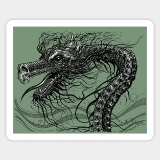 Dragon Whiskers Sticker